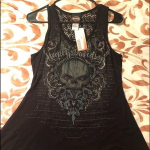 New With Tags Women’s Harley Davidson Flowy Tank